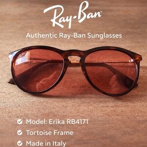Authentic Rayban Erika Sunglasses